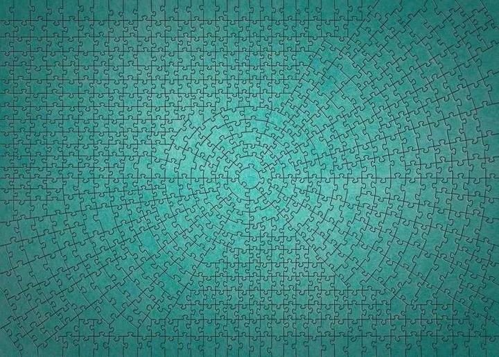 Productafbeelding Ravensburger Puzzel 12000189 - Krypt Puzzel Metallic Mint - Zware puzzel voor volwassenen en kinderen (736 onderdelen)