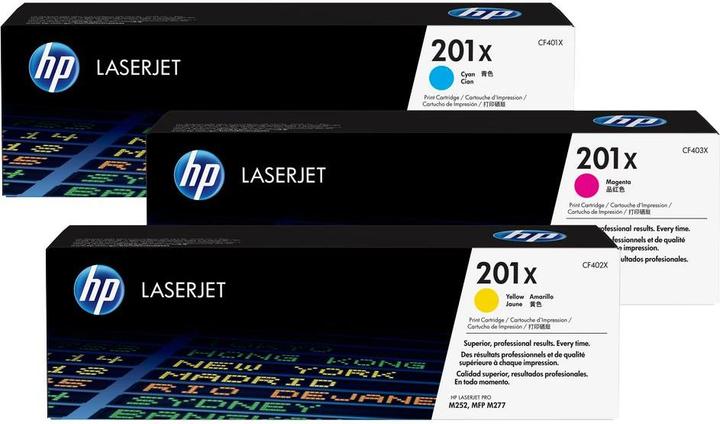 Produktbild HP 201X Tri-Pack (M, C, Y)
