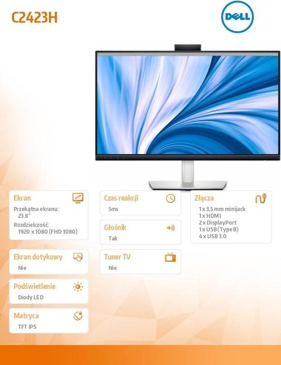 Produktbild Dell C2423H (1920 x 1080 Pixel, 24")