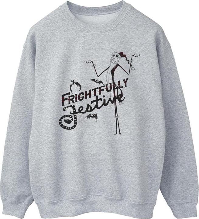 Immagine prodotto Disney The Nightmare Before Christmas Frightfully Festive Felpa Donna (S)