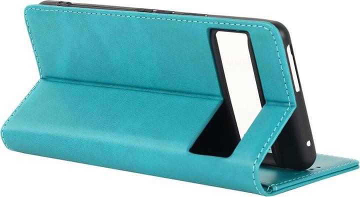 Actual product image Cover-Discount Google Pixel 7 - Stand Flip Case Cover turquoise (Google Pixel 7)
