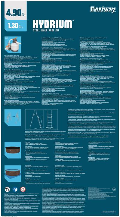 Immagine prodotto Bestway Hydrium (Ø 488 x 130 cm)