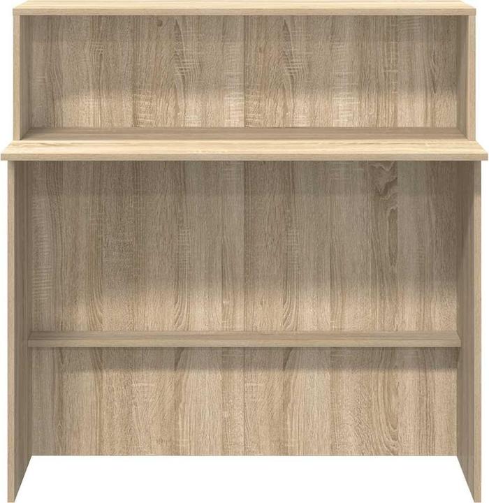 Actual product image VidaXL Reception counter Sonoma oak 100x50x103.5 cm wood-based reception counter