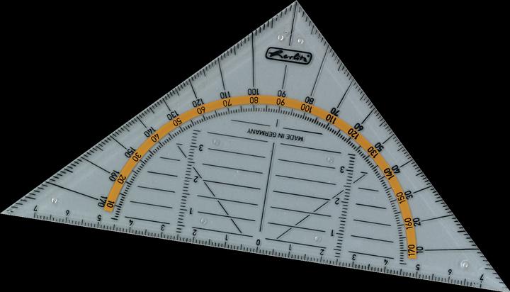 Produktbild Herlitz Geo-Dreieck klein 8700304 (14 cm)