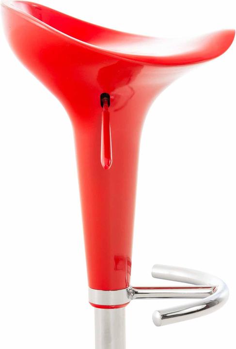 Actual product image CLP Set of 2 bar stools Saddle, red