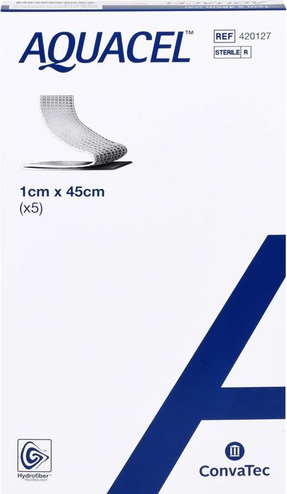 Immagine prodotto Aquacel Ag Hydrofiber Tamponaden 1x45cm starke Fasern (5 x)
