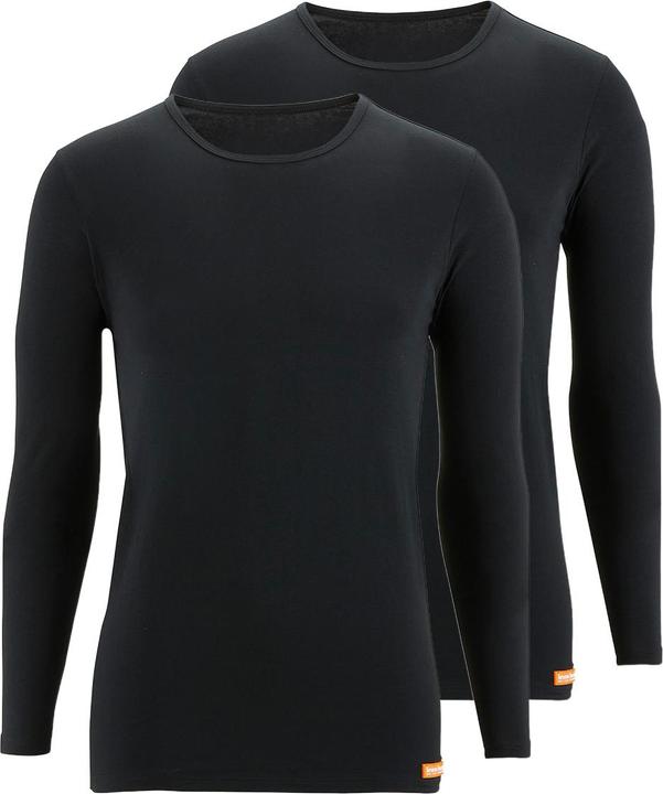 Produktbild Bruno Banani 2er Pack WARM UP Unterhemd / Shirt Langarm (L)