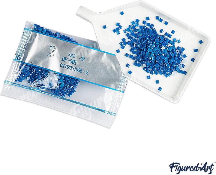 Image du produit Figured'Art Broderie Diamant - Visage et Fleurs