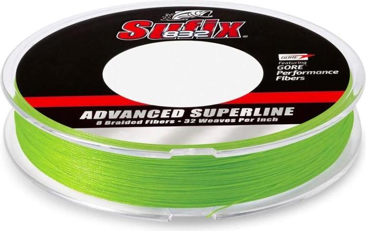 Produktbild Sufix 832 Braid 120m Neon Lime (5.90 kg, 0.08 mm)