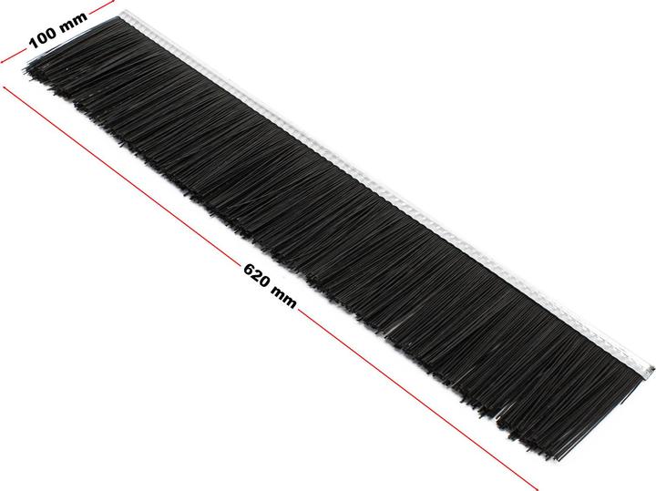 Produktbild Wiltec Ersatzbürste 62cm für Rasenkehrmaschine 118cm Aufsitzmäher Laubsammler (Kehrmaschine, Gartenmaschinen Ersatzteile)