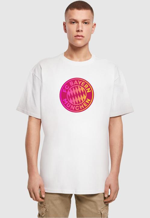 Produktbild FC Bayern München Logo Color Heavy Oversized Tee - 115659 (XL)
