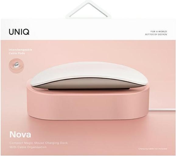 Produktbild Uniq Nova stacja dokująca Magic Mouse różowy/pink (Kabellos)