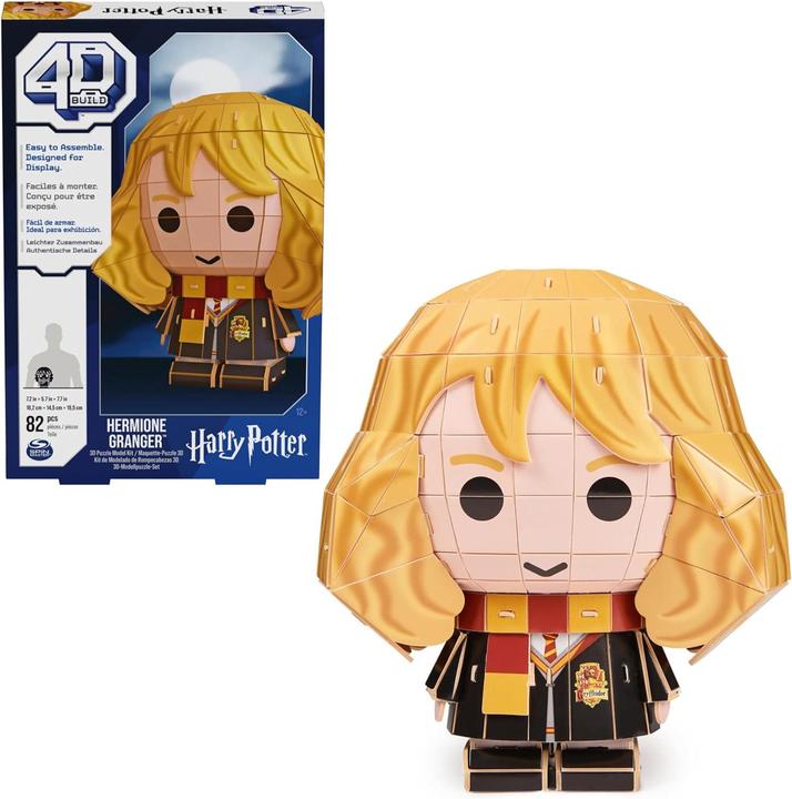 Produktbild Spin Master 4D Puzzles - Hermione Chibi Solid (6068745) (82 Teile)