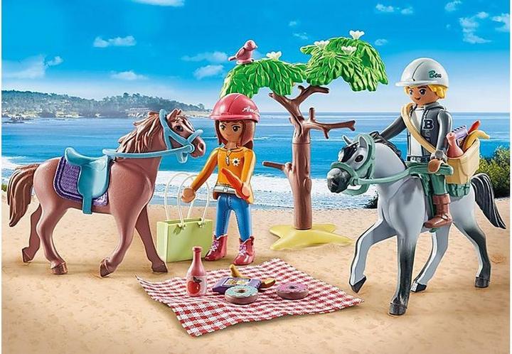 Actual product image Playmobil Reitausflug an den Strand mit Amelia und Ben (71470, Playmobil Horses of Waterfall)
