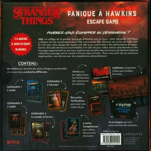 Produktbild NoName STRANGER THINGS - Coffret Escape Game - Panique à Hawkins (Französisch, Collectif, 2022)