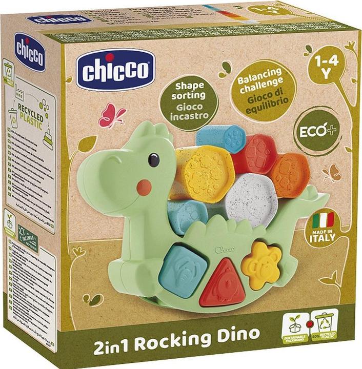 Actual product image Chicco 2 in 1 Rocking dinosaur - ECO+