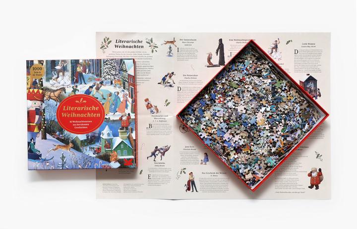 Immagine prodotto Natale letterario (1000 pezzi)