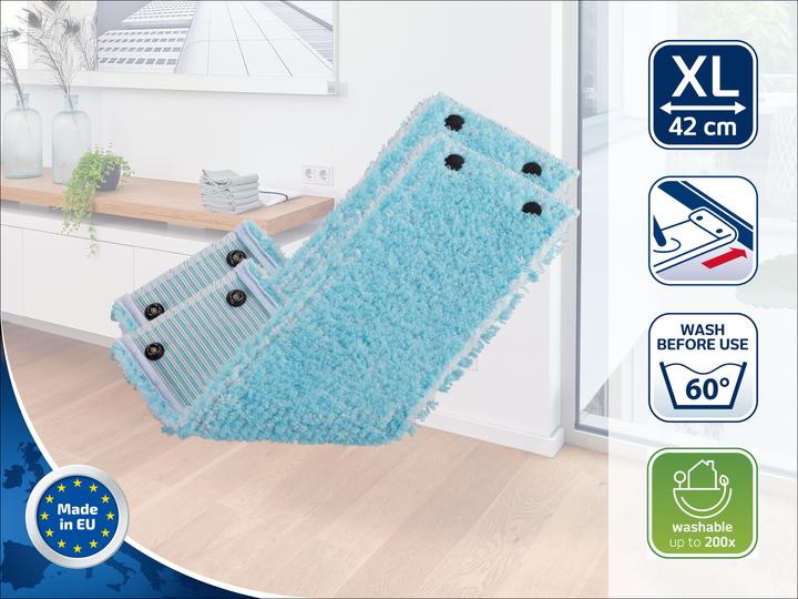 Actual product image Leifheit Housse CLEAN TWIST XL / Combi XL super soft 2 pièces (2 pcs.)