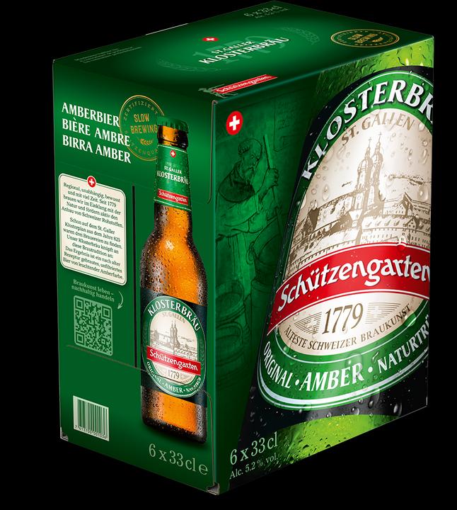 Schützengarten St. Galler Klosterbräu (6 x 33 cl)