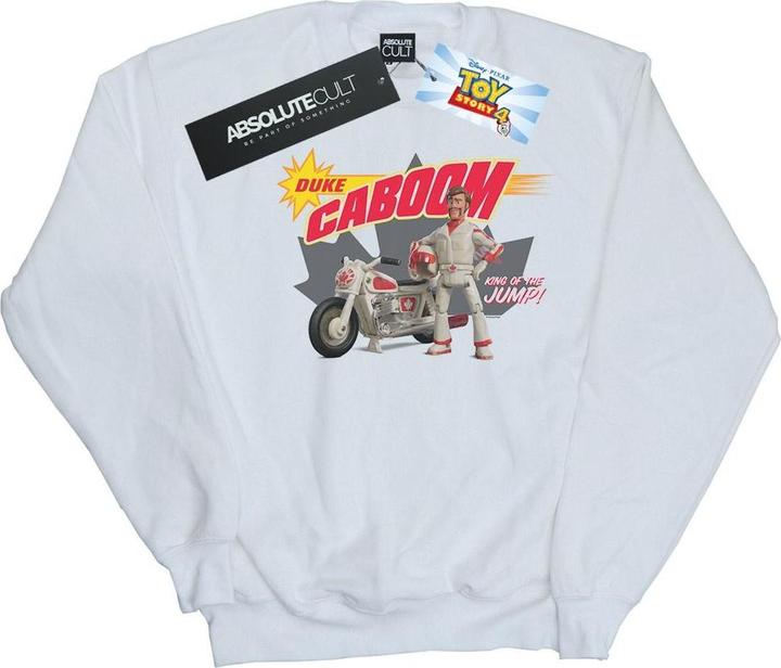Actual product image Disney Mens Toy Story 4 Duke Caboom King Of The Jump Sweatshirt (M)