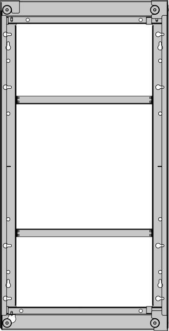 Image du produit Multibrackets Série M Pro OH55F/B/A-S (Mur, 55", 63 kg)