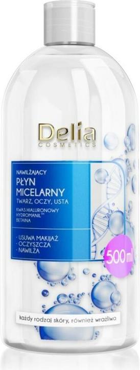 Delia Cosmetics Micellar Water Hyaluronic Acid (Schaum, 500 ml)