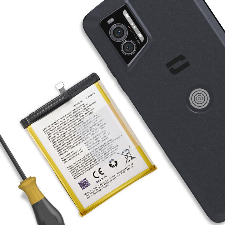 Actual product image Clappio 4500mAh replacement battery, replaces model LPN385436