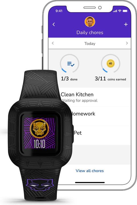 Image du produit Garmin vivofit jr. 3 Black Panther Special Edition (14.11 mm)