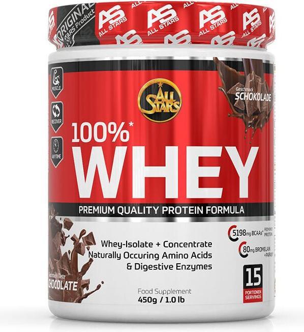 Actual product image All Stars 100% Whey Protein (Strawberry, 1 pcs., 400 g)