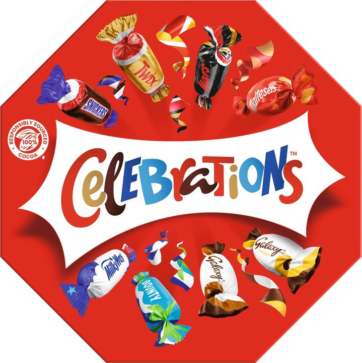 Immagine prodotto Mars Tavoletta di cioccolato Celebrations Mix 186 g (186 g)