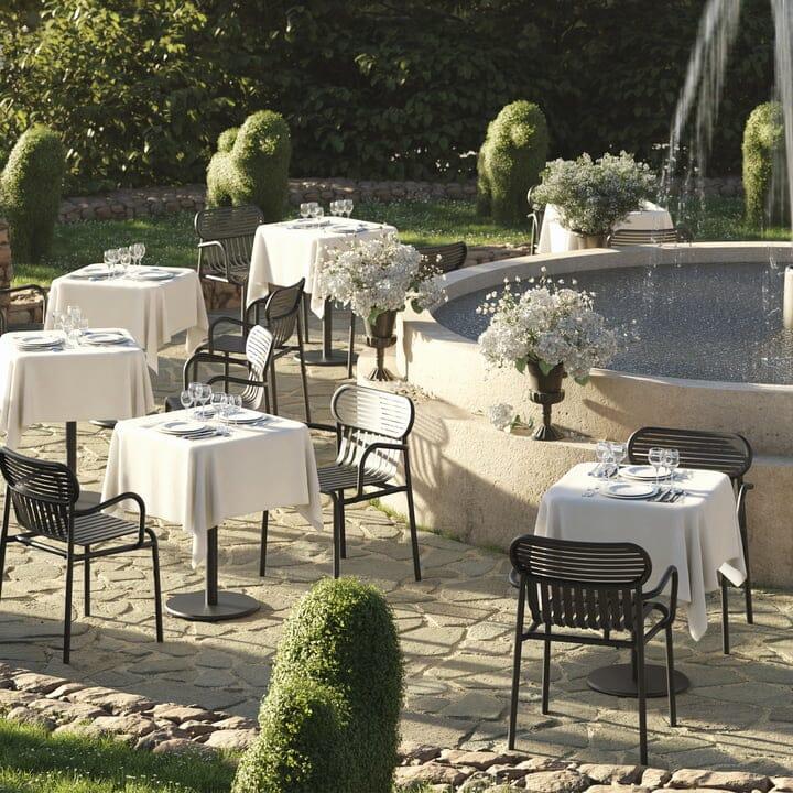 Actual product image Petite Friture Week-end Fauteuil de jardin Bridge avec accoudoirs