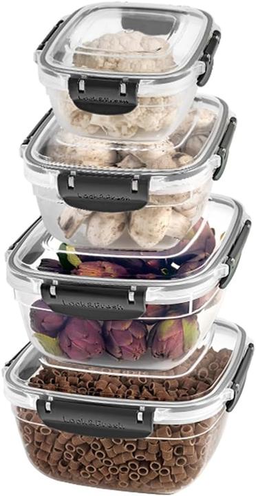 Uandu Lock & Fresh - 4er-Frischhaltedosenset (5.30 l)