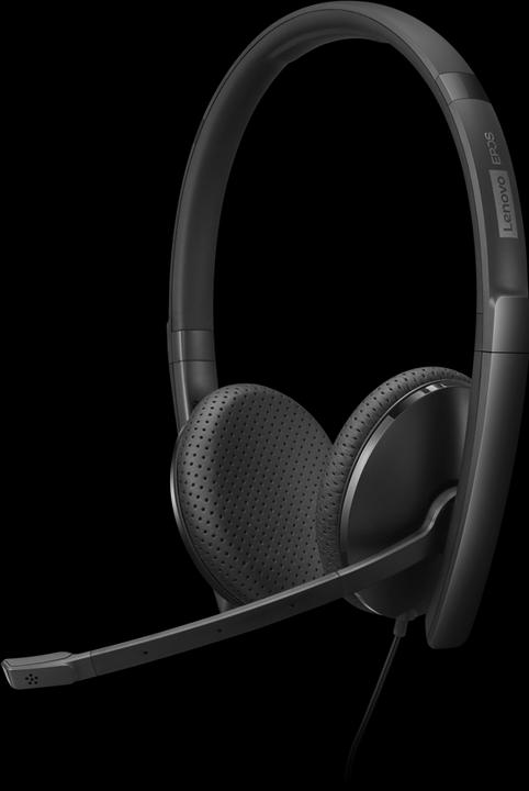 Actual product image Lenovo Wired Voip Headset Uc (Cable, USB-C)