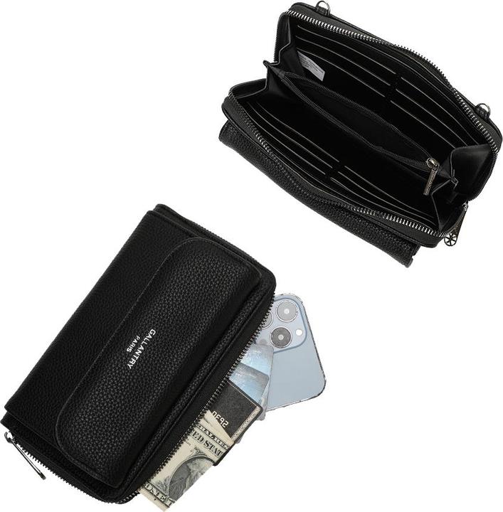 Actual product image Gallantry Cute leather wallet shoulder bag