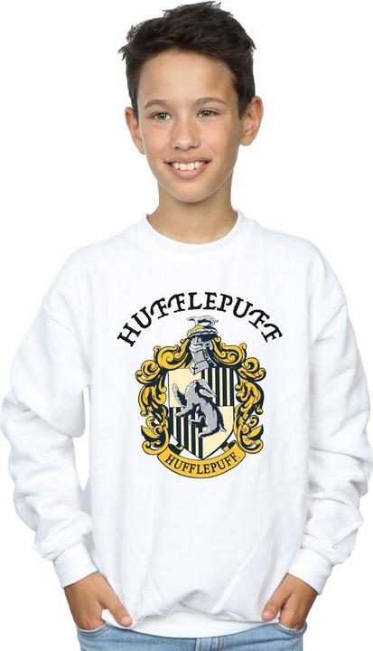 Actual product image Boys Hufflepuff Cotton Sweatshirt (152, 158)