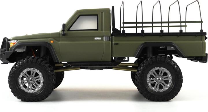 Actual product image Amewi AMXRock RCX10HP Electric Brushed Crawler 4WD 1:10 RTR Military Green (ARR Almost Ready to Run)