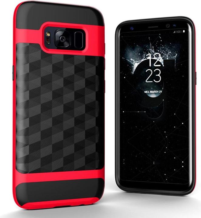 Actual product image König Design Mobile Phone Cover for Samsung Galaxy S7 Edge Protective Case Backcover Bumper Cases Red (Samsung Galaxy S7 Edge)