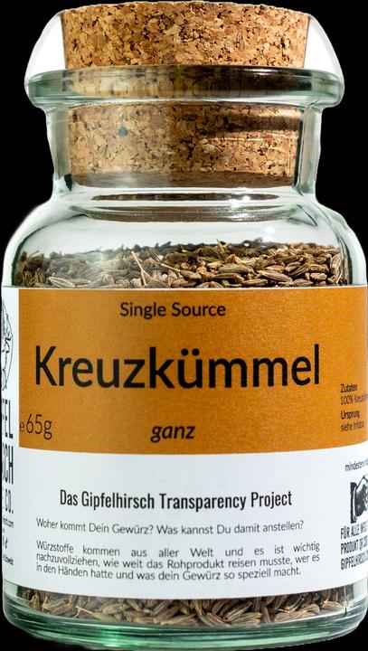 Immagine prodotto Gipfelhirsch Cumino, intero (65 g)