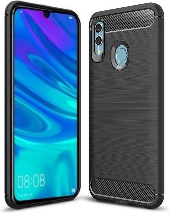 Actual product image Screenguard Huawei P Smart 2019 Cover Carbon Brushed Soft TPU (Huawei P Smart+ (2019))