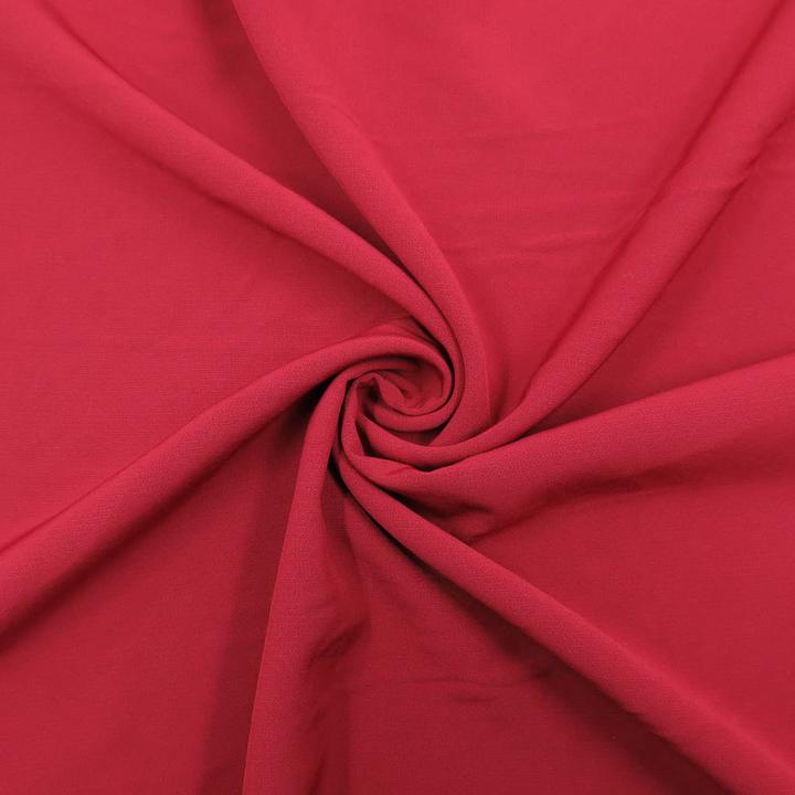 Actual product image Stoffrestposten Fashion fabric - In red - Minimum selling quantity: 1 metre