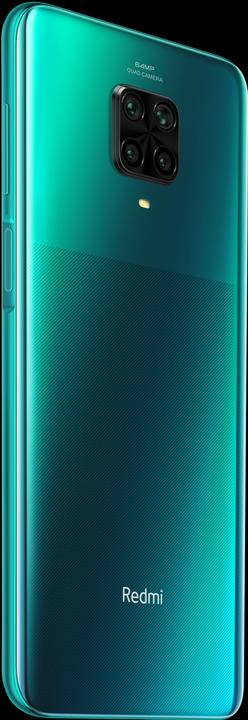 Produktbild Xiaomi Redmi Note 9 Pro (128 GB, Tropical Green, 6.67", Dual SIM + SD, 64 Mpx, 4G)