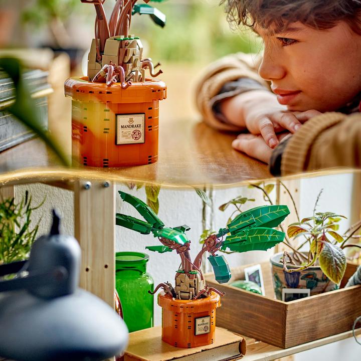 Immagine prodotto LEGO 76433 Pianta della pozione magica: Mandragola (76433, LEGO Harry Potter)