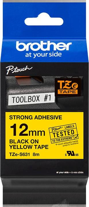 Produktbild Brother Tze-S631 (1.20 cm, Grau)
