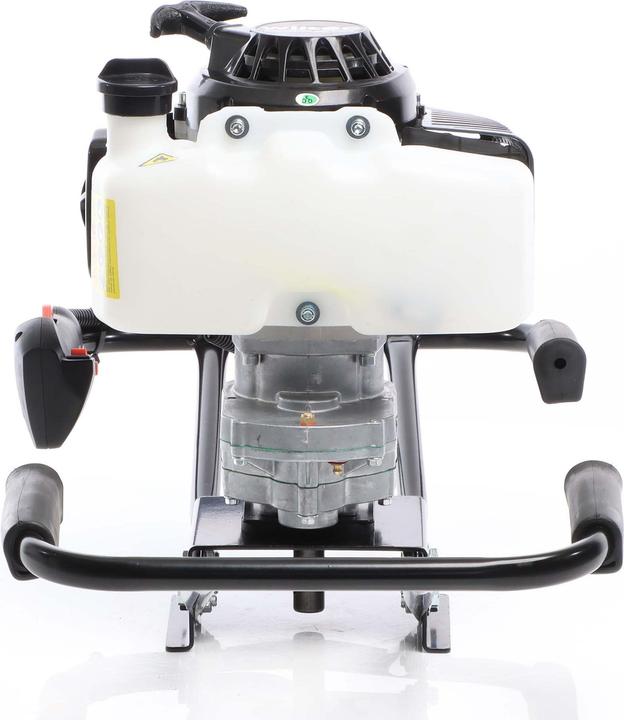 Actual product image Wiltec Ground Drill for 2 People with 63cc, 3HP and 2.2kW, Petrol Post Drill for Precise Drilling Results