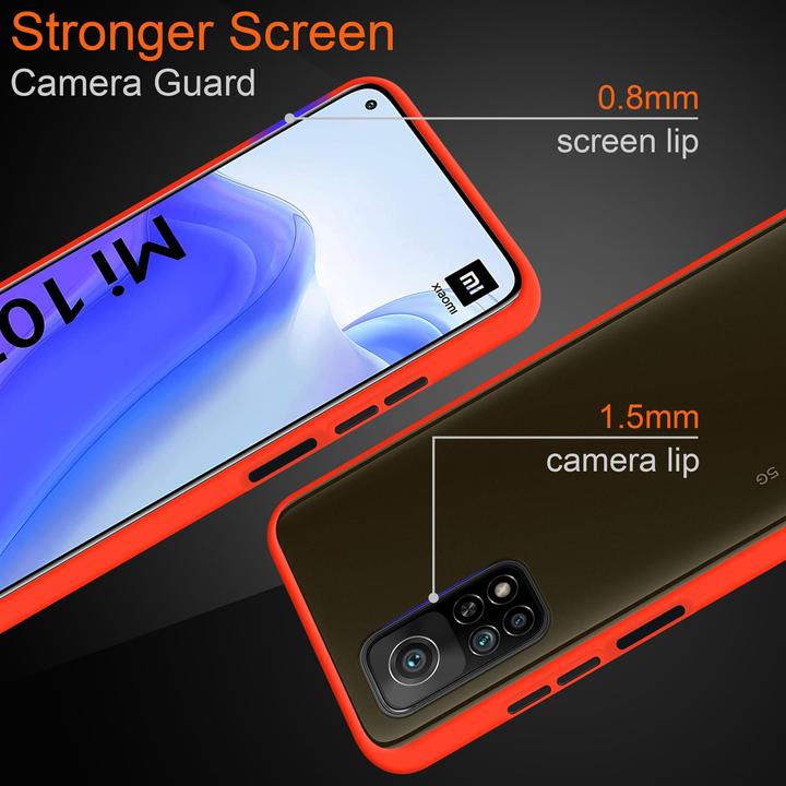 Productafbeelding Cadorabo Hybride matte hoes (Xiaomi Mi 10T, Xiaomi Mi 10T Pro)