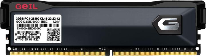 Image du produit GeIL Série Orion (2 x 8GB, 3600 MHz, RAM DDR4, DIMM)