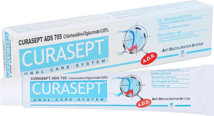Actual product image Curasept ADS 705 Toothpaste 0.05 % (75 ml)
