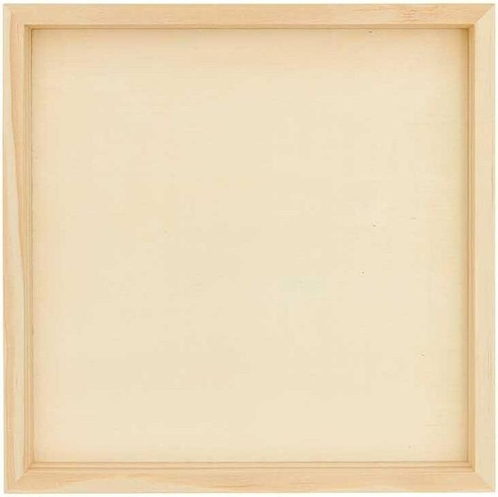 Rico Design Cornice per oggetti in legno 15,8 x 15,8 cm