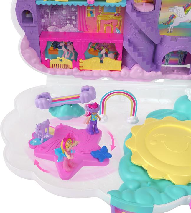 Image du produit Polly Pocket Coffret de jeu de cheveux licorne