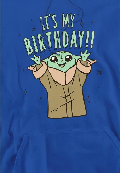 Actual product image Star Wars Mens It's My Birthday Hoodie (XL)